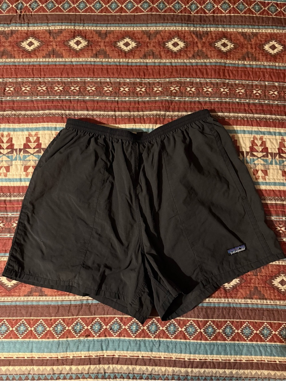 Patagonia Black Athletic Shorts size large
